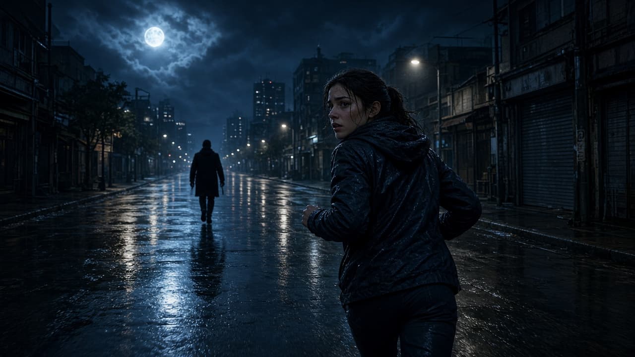 Being chased by a killer in a dream