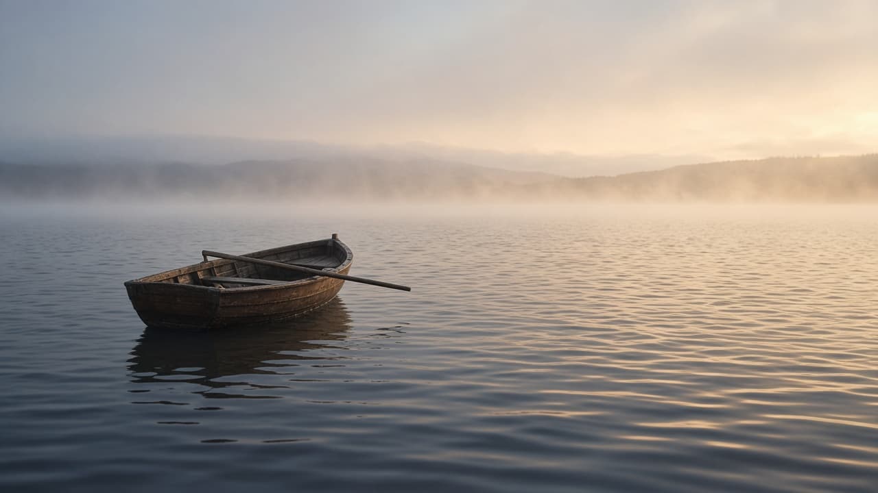 A boat in a dream