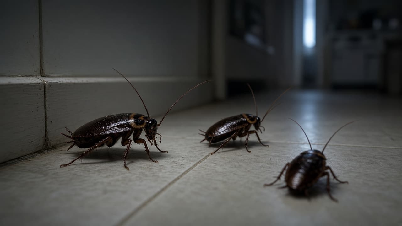 Cockroaches in a dream
