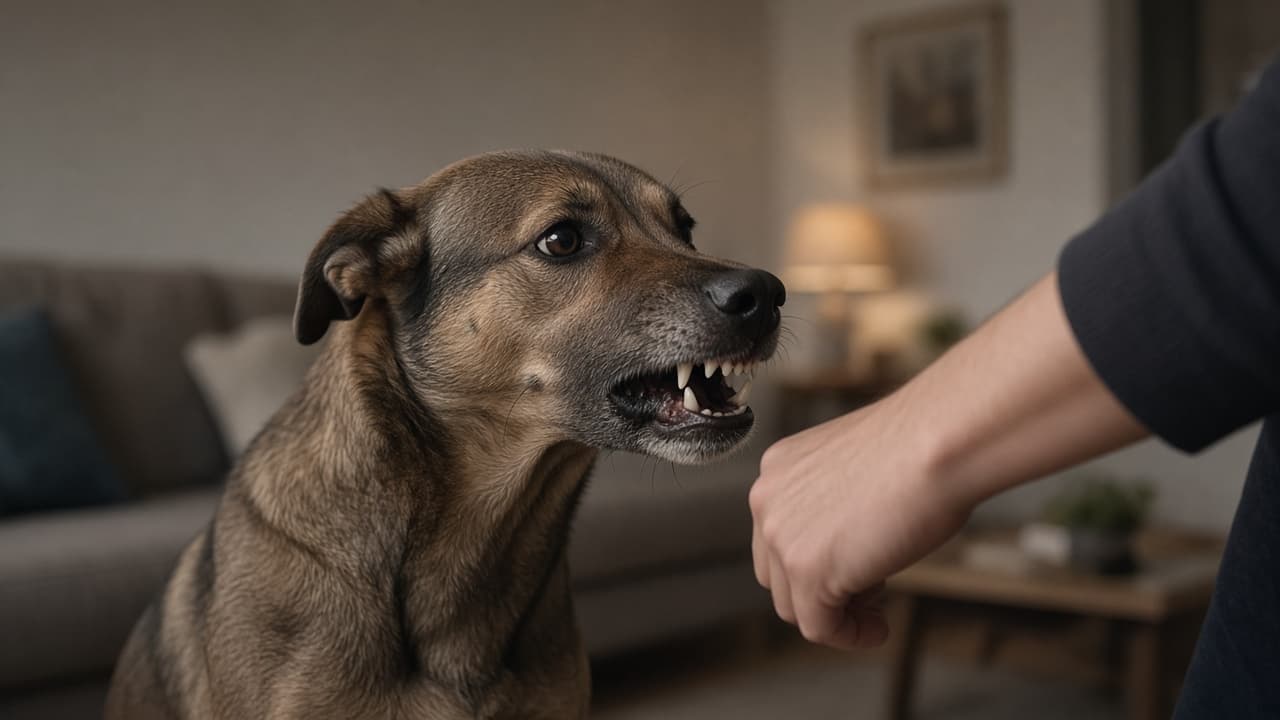 A dog bite in a dream