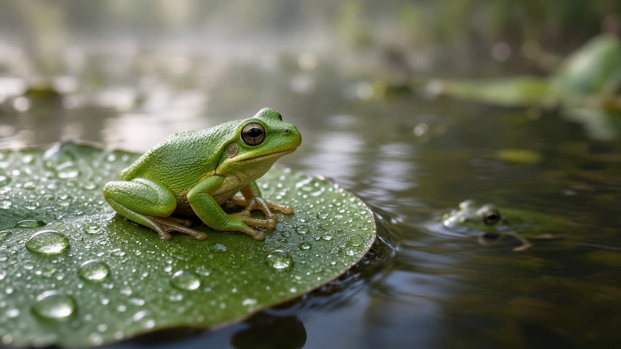 Frogs in a dream