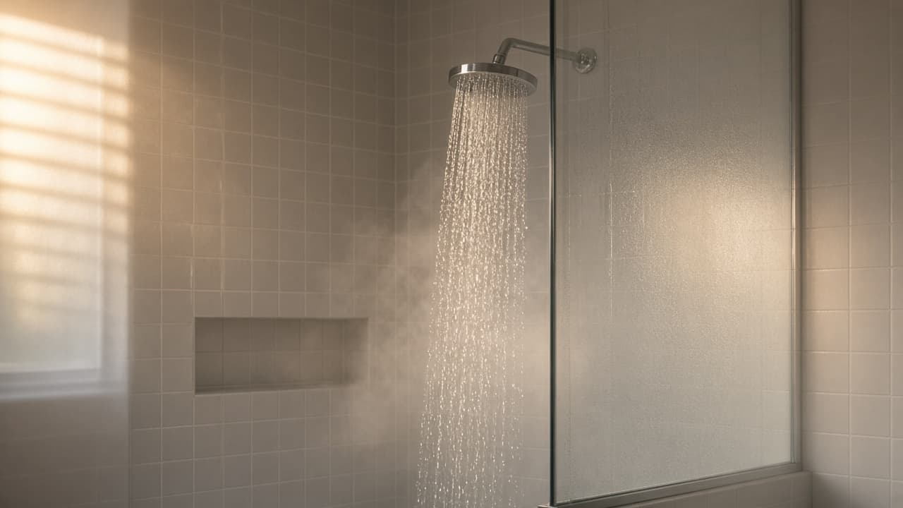 Taking a shower in a dream
