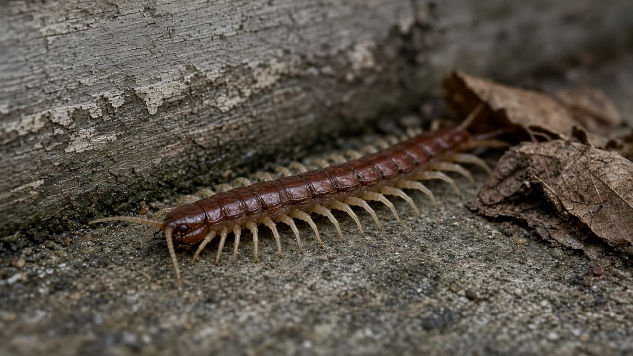 Centipede in a dream