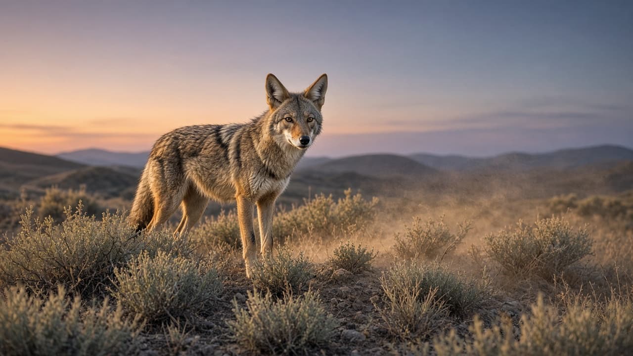 Coyote in a dream