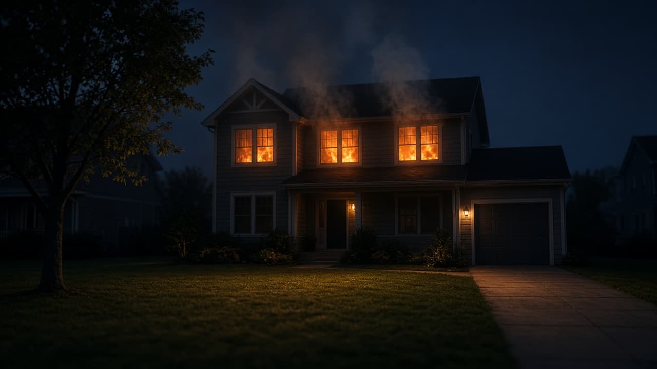 House fire in a dream