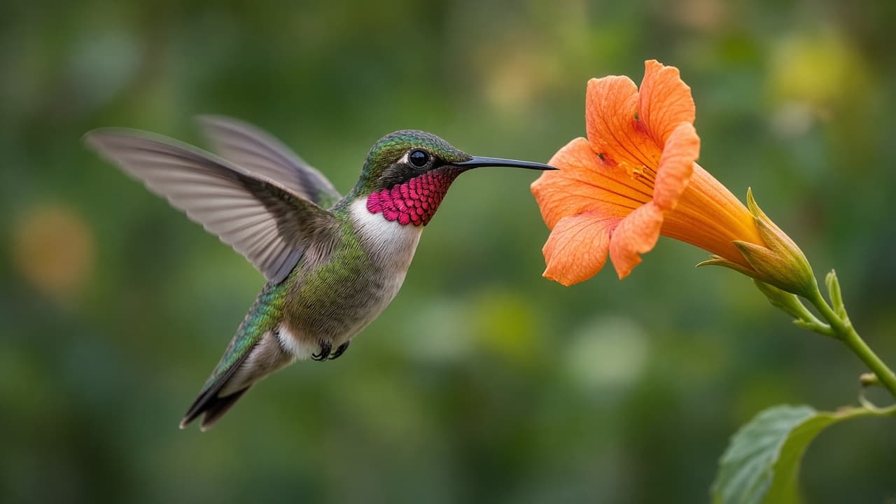Hummingbird in a dream