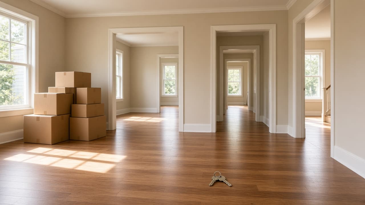 Moving into a new house in a dream