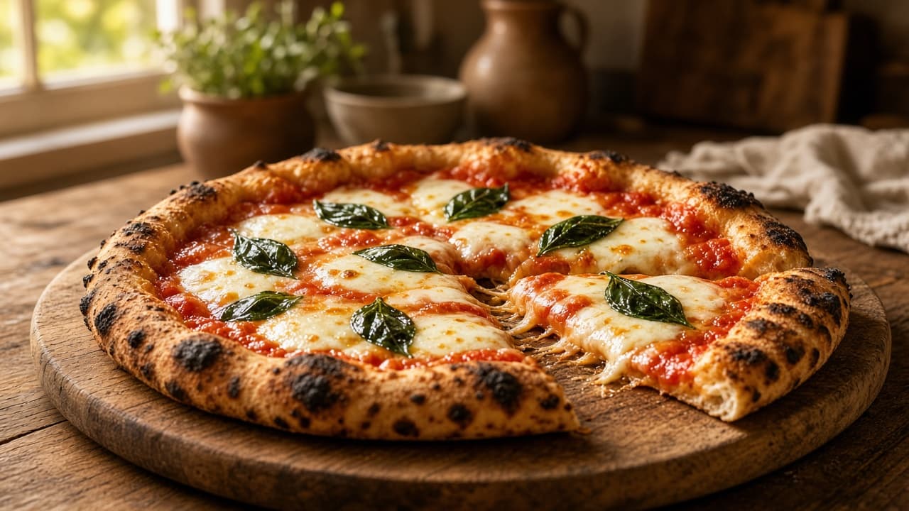 Pizza in a dream