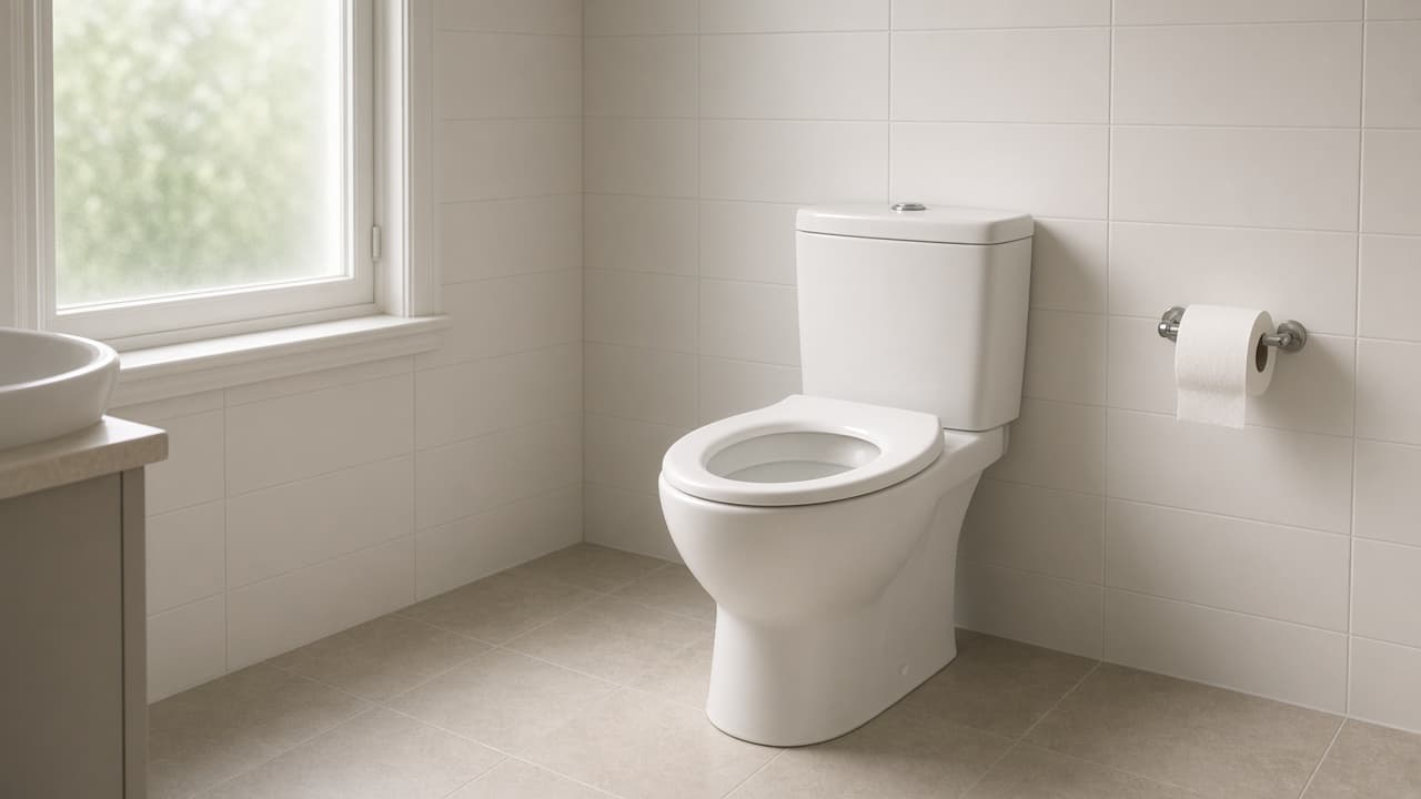An overflowing toilet as a dream image of waste and release