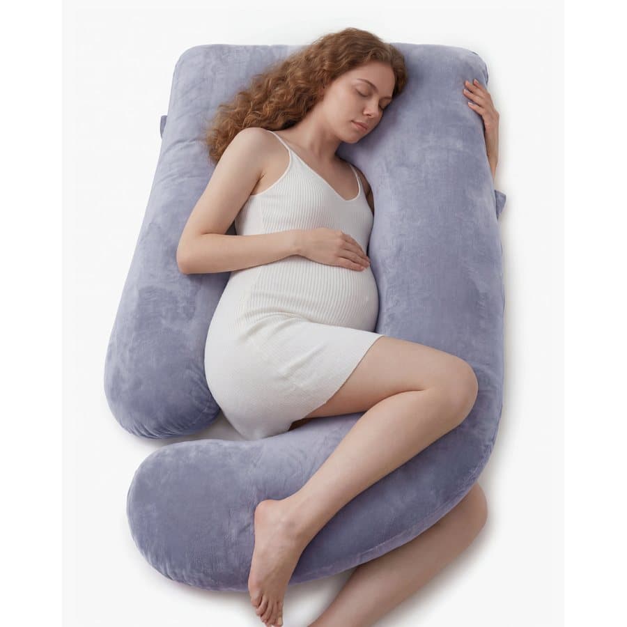 Momcozy U-Shaped Pregnancy Pillow